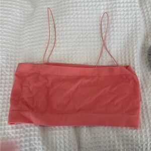 Selling a beautiful coral coloured cropped top!!!